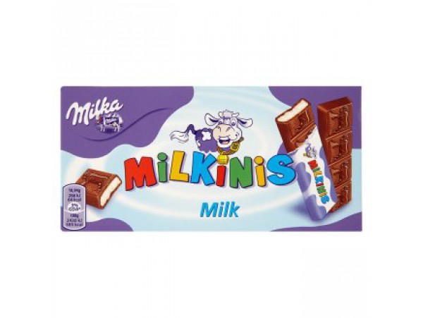Milka Milkinis палочки из молочного шоколада с молочной начинкой 87,5 г
